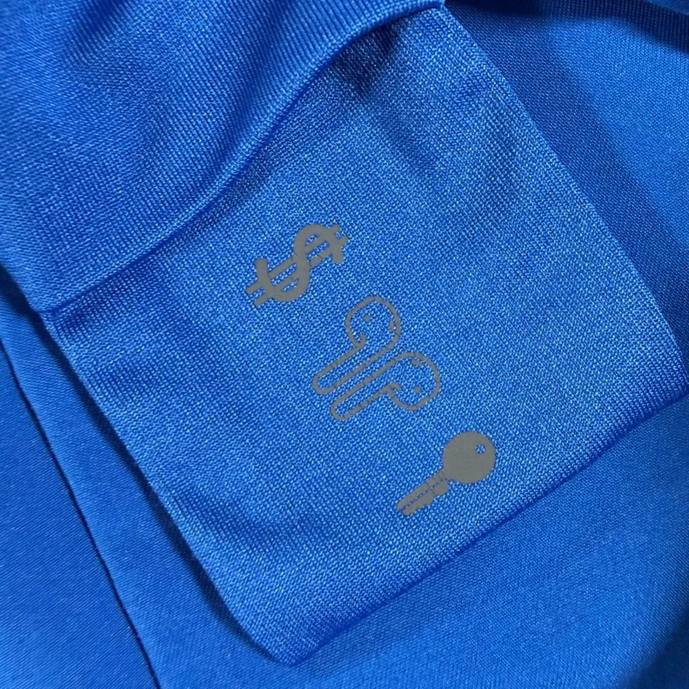 FIGS Scrub Jogger Pants Mens Large Royal Blue Drawstring Medical